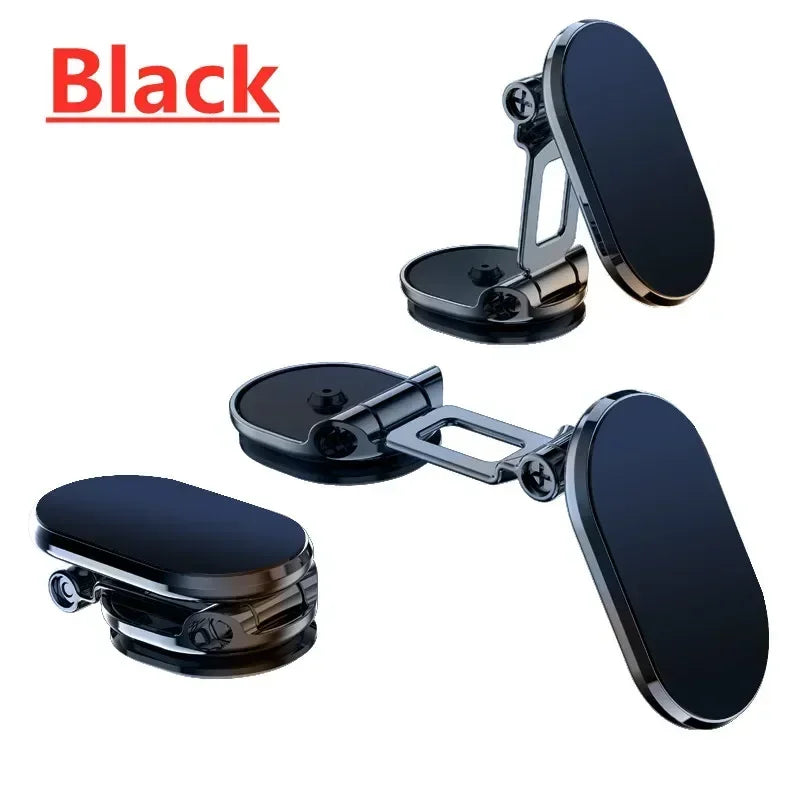 VIKEFON 1080° Rotation Foldable Car Magnetic Phone Holder Universal Air Vent Mount GPS for Iphone Samsung in Car Phone Stand