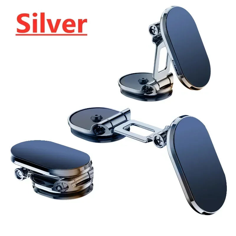 VIKEFON 1080° Rotation Foldable Car Magnetic Phone Holder Universal Air Vent Mount GPS for Iphone Samsung in Car Phone Stand