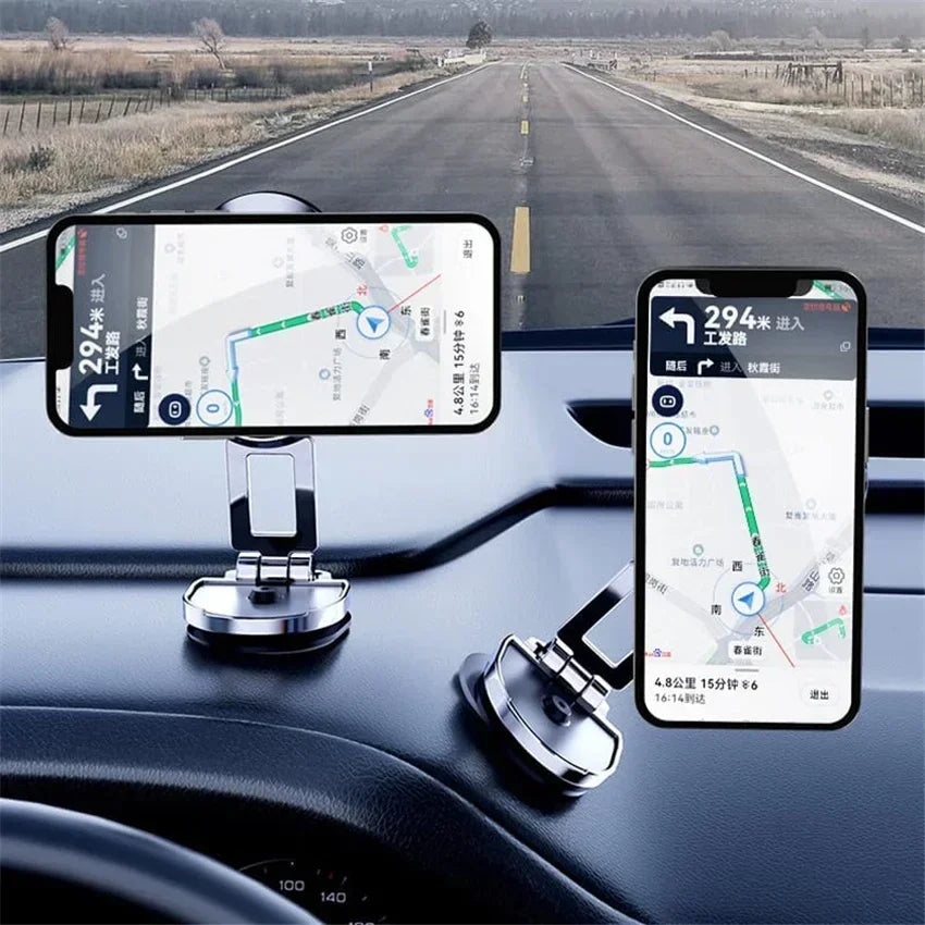 VIKEFON 1080° Rotation Foldable Car Magnetic Phone Holder Universal Air Vent Mount GPS for Iphone Samsung in Car Phone Stand
